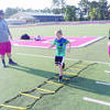 Courtesy Photo: Brittany Welch

Tristen Welch runs a drill during the annual Rusk Football Camp July 17-18. Drills throughout the camp focused on footwork, agility, hand-eye coordination and other basics. Coach Jowell Hancock said the camp had a solid attendance.