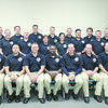 TJC Law Enforcement Academy graduates pictured front, from left: Stephen Thomas, Tyler Police Department; Michael Preston, Longview PD; Kyle McBride, Longview PD; R.L. Davis, Longview PD; Rodney Eubanks, Longview PD; Leslie Sheridan, Longview PD; Justin Huddleston, Palestine PD; second row, Jennifer Gillham, Jacksonville PD; Blake Kelley, Tyler PD; Kaci Lopez, Tyler PD; Abby Rodseth, valedictorian, Tyler PD; Jocobo Lira, Longview PD; Brian Stewart, Tyler PD; and third row, Colin Groce, Longview PD; Tyler Stroscein, Longview PD; William Smeltzer, Longview PD; Quintin Green, Smith County Sheriff’s Office; Barron Wedgeworth, Smith County SO; Cody Kemp, Tyler PD; Benny Davenport, Tyler PD.