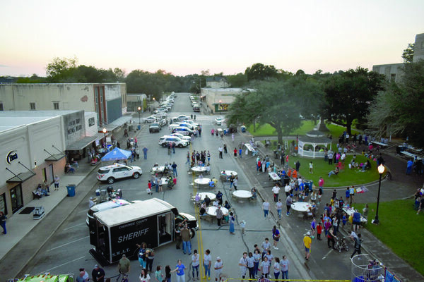 File photo
Citizens from all over Cherokee County enjoy burgers, games and more during a recent National Night Out event, held by Rusk Police Department.