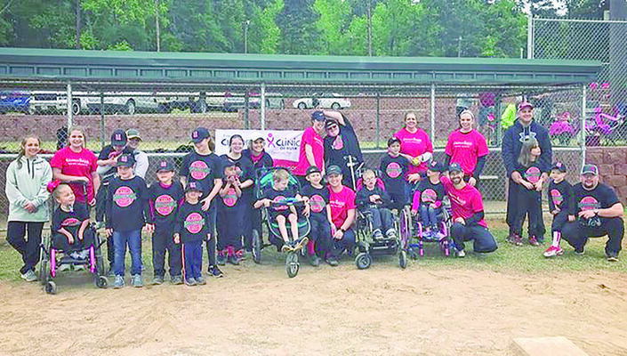Picture provided by Melissa Robinson
Pictured are team members and coaches; Audrie,Victoria, Braden, Lorenzo, Destiny, Shakailah, Loren, Westin, Cody S., Cody D., Hayden, Timothy, Kathleen, Hadlee, Monroe and coaches Melissa Robinson and Hope Oliver.