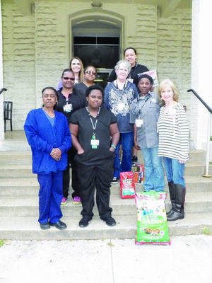 Photo by Michelle Dillon
Pictured are (from left, front) Leisha Hogg, Lavondria Breedlove, D.D. Clark, (middle) Kim Reggie, Ellie Parker, Marsha Gregston, Peggy Green, (back) Chanda Perry and Shameka Johnson. Employees residing in Alto, but not pictured include Ryan Palmer, Maria Almeyda Sanchez and Amanda Waldron.