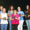 Staff recognized for 20 years of service were Leah Besson, Shanna Bowman, Tammy Brogdon, Sara Frazer, Necia Little and Debbie Welch.