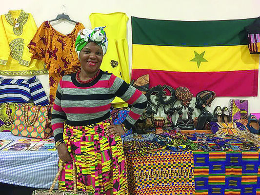 vendors offering authentic African items will be featured at the Rusk Public Library’s event.