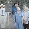 Members of the Cherokee County Historical Commission pose with Alto Mayor Carey Palmer and County Judge Chris Davis after the unveiling of the Camp Alto marker. The historical marker is located on Hwy 294, approximately one-half mile west of Alto.