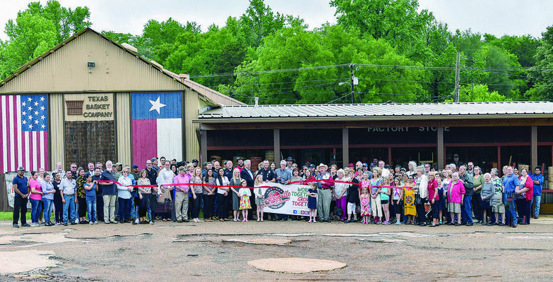 Photo by JTP Photography 
Numerous people were on hand at the Texas Basket Company to celebrate the business's centennial Thursday, April 25.