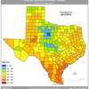 Keetch-Byran Drought Index produced by TAMU, Texas A&M Forest Service and AgriLife Research