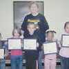 Alto Elementary January students of the month attended a breakfast in their honor. Parents and teachers were invited to attend with their student. This month's honorees include from left Corbin Threadgill, first grade; Amanda Crawford, second grade; Jackie Wallace, third grade; Da'Miya Rollins, kindergarten; and Jamie Tellez, fourth grade. Standing in the rear is principal Melody Witt.