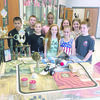 The Rusk Intermediate School robotics teams, part of Dianne Guthrie’s Gifted/Talented class, brought home three top-3 trophies from the recent Region VII Robotics contest in Kilgore. From left are Anthony Rojo, Matthew Young, Landon Walley, Kierra Milton, Kaitlyn Hardy, Katie Ross, Nicole Burkhalter, Maci Taylor and Gracie Knight. Not pictured is Alex Patterson.